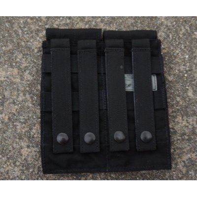 画像2: イーグル ダブルマガジンポーチ黒 新品