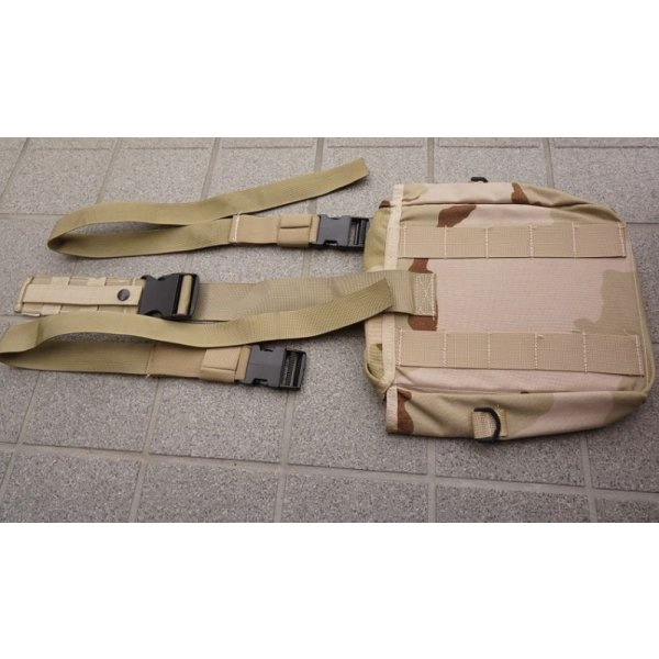 画像2: 米軍放出FEDERAL COVERS & TEXTILES製RACKベスト用レッグポーチ3Cデザート迷彩 新品