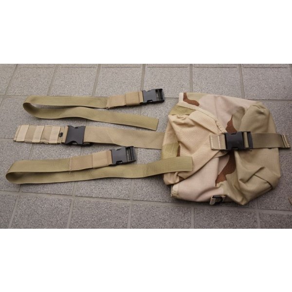 画像1: 米軍放出FEDERAL COVERS & TEXTILES製RACKベスト用レッグポーチ3Cデザート迷彩 新品