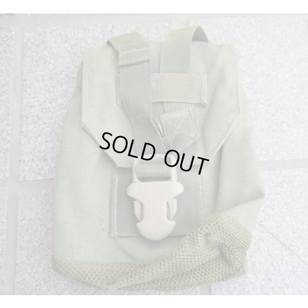 画像1: 米軍放出LBT-9007AキャンティーンポーチOD