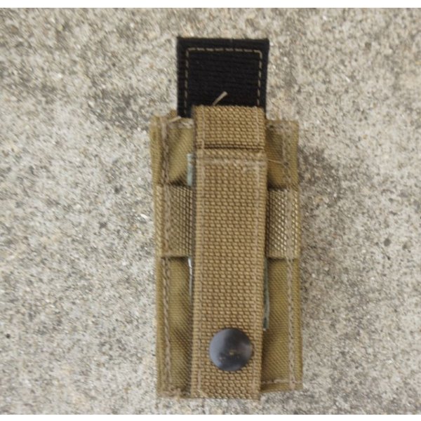 画像2: 米軍イーグルFSBEII シングル.45ピストルマガジンポーチ青タグロットCB
