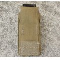 米軍イーグルFSBEII シングル.45ピストルマガジンポーチ青タグロットCB