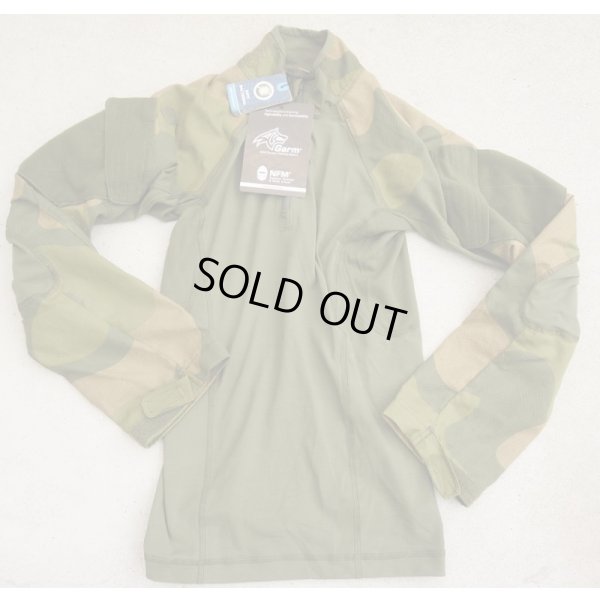 画像1: ノルウェー軍放出NFM製FR仕様M/98迷彩コンバットシャツSMALL新品