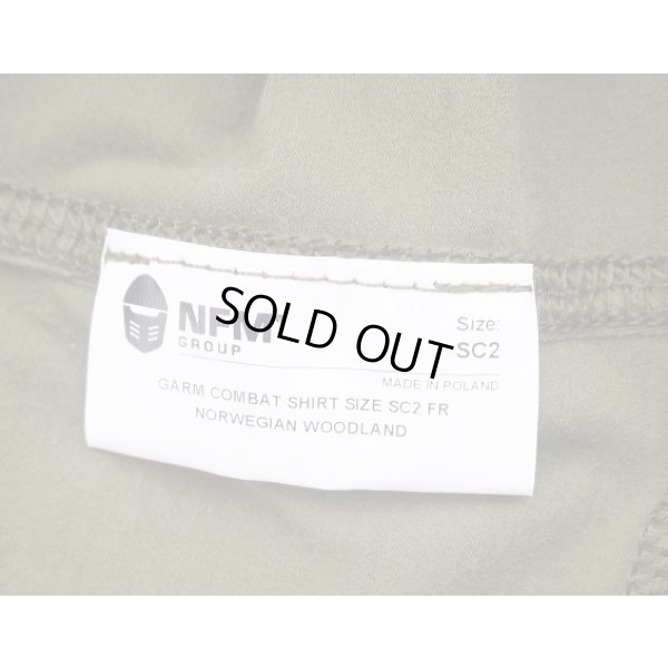 画像4: ノルウェー軍放出NFM製FR仕様M/98迷彩コンバットシャツSMALL新品