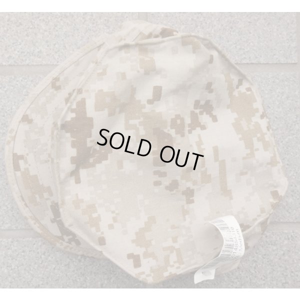 画像1: 米軍 米海兵隊デザートMARPAT迷彩キャップMedium新品