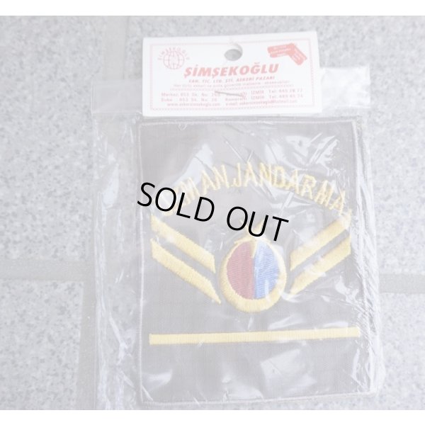 画像1: トルコ特殊国家憲兵隊 三等軍曹階級章2枚セット新品