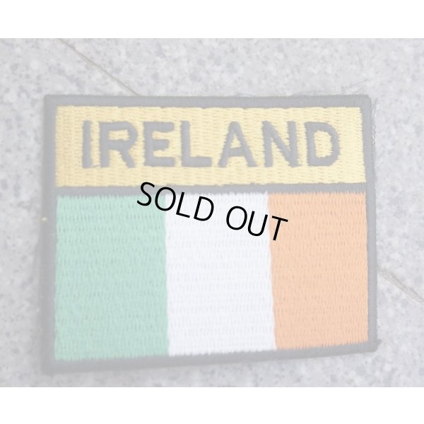 画像1: アイルランド軍フラッグパッチ新品