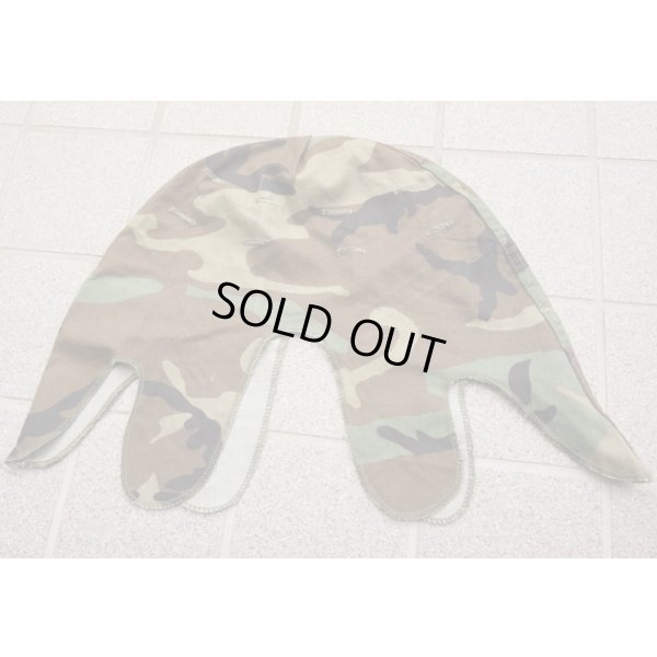 画像1: 米軍M1ヘルメット用ヘルメットカバー ウッドランド迷彩