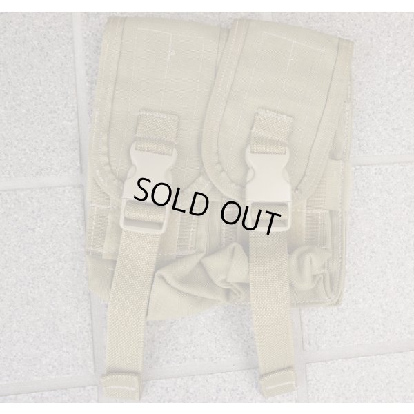 画像1: 米軍放出LBT-6005CダブルマガジンポーチCT(コヨーテタン)旧仕様 新品