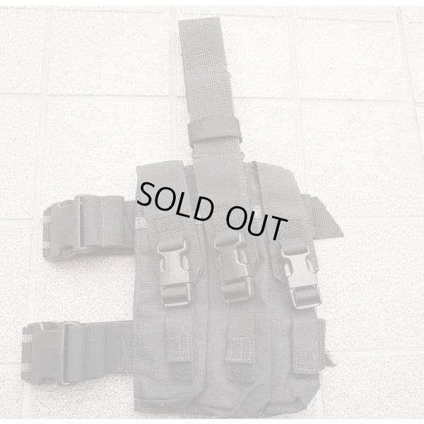 画像1: イーグル UMP45用トリプルレッグマガジンポーチ黒 新品