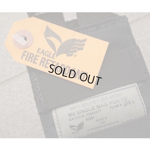 画像4: イーグル オープントップシングルマガジンポーチFR仕様 黒 新品