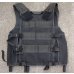 画像2: イーグルTAC-V1-N-Aタクティカルベスト黒LARGE新品 (2)