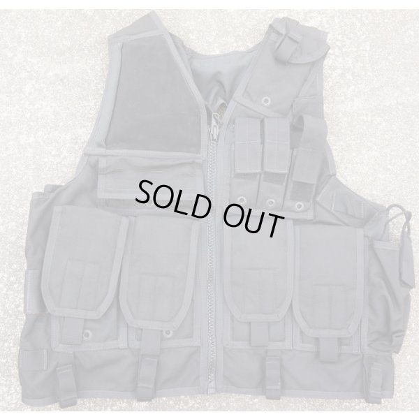 画像1: イーグルTAC-V3タクティカルベスト黒MEDIUM新品