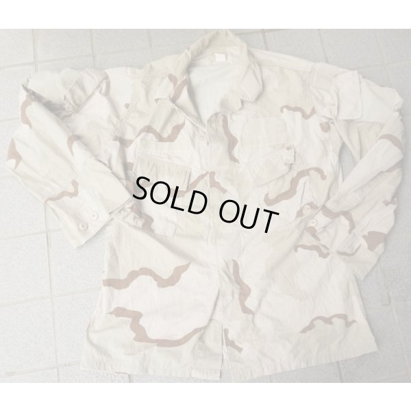 画像1: 米海軍特殊部隊放出カスタムDCU(3Cデザート迷彩BDU)ジャケットLARGE-LONG