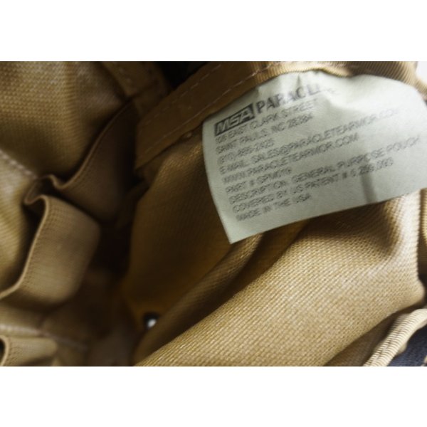 画像3: MSAパラクレイトGPポーチCB(コヨーテブラウン)新品
