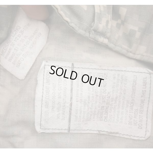 画像3: 米軍 米陸軍ACUパンツUCP迷彩