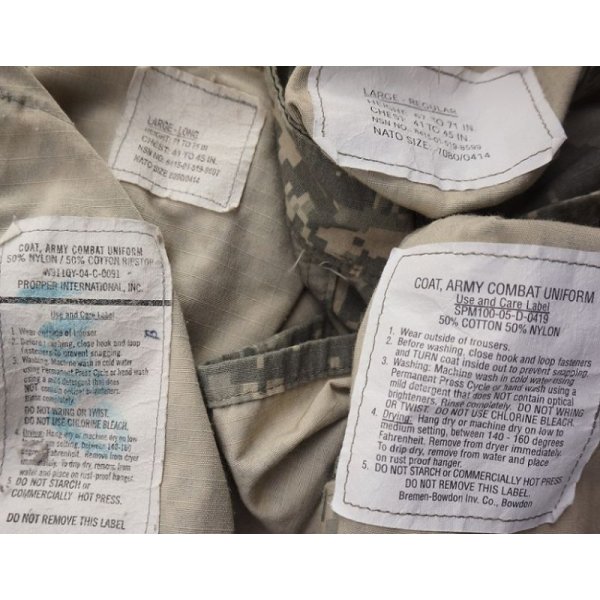 画像3: 米軍 米陸軍ACUジャケットUCP迷彩(ACU迷彩)