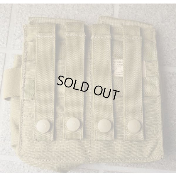 画像2: イーグル ダブルG36マガジンポーチ カーキ新品