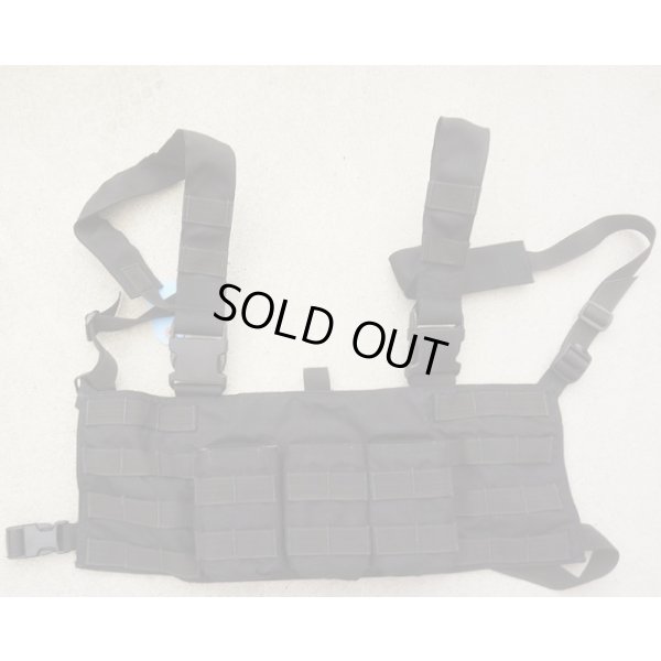 画像1: イーグルLEチェストリグ オープントップマガジンポーチ付きタイプ黒 新品