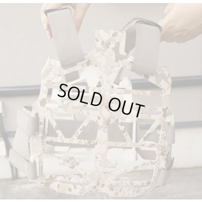 画像4: 米軍SEALsチーム10用S&SプレートフレームAOR1迷彩MEDIUM新品