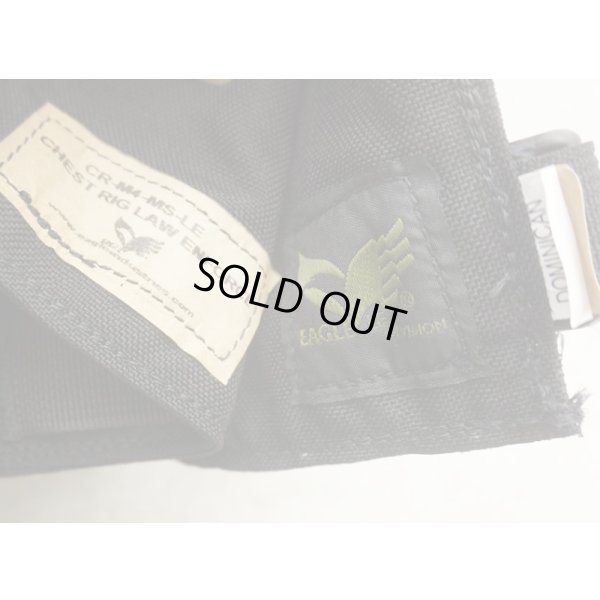 画像3: イーグルLEチェストリグ オープントップマガジンポーチ付きタイプ黒 新品