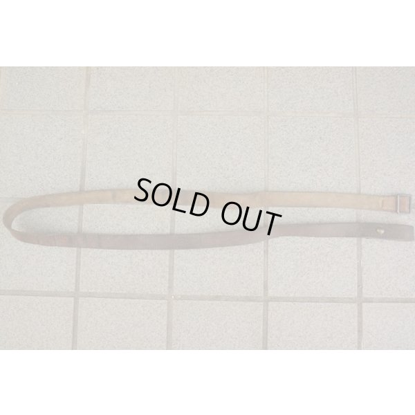 画像1: ユーゴスラヴィア軍M56サブマシンガン用革スリング