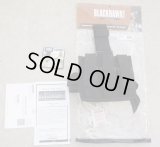 米法執行機関放出ブラックホークOMEGAレッグピストルマガジンポーチ黒 新品(廃盤品)