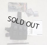米法執行機関放出ブラックホークOMEGAレッグ9mm SMGマガジンポーチ黒 新品