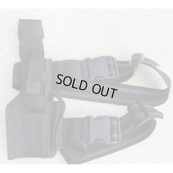 画像1: イーグルSAS mkVレッグホルスター黒 新品