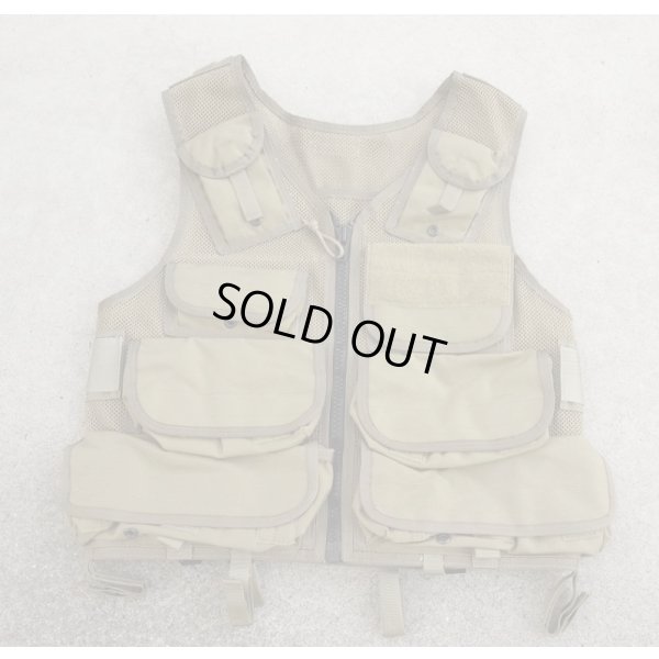 画像1: イーグルTAC-V1-MVタクティカルベスト カーキMEDIUM新品