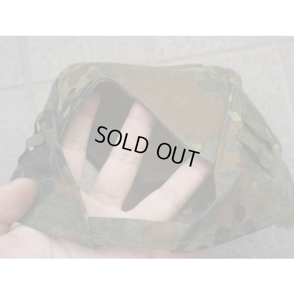 画像2: BPタクティカルOPS-CORE FAST用ドイツ連邦軍フレクター迷彩ヘルメットカバー新品