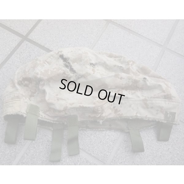 画像1: 米軍 米海兵隊PASGT・LWH用ヘルメットカバー ウッドランドMARPAT/デザートMARPAT(リバーシブル)MEDIUM/LARGE