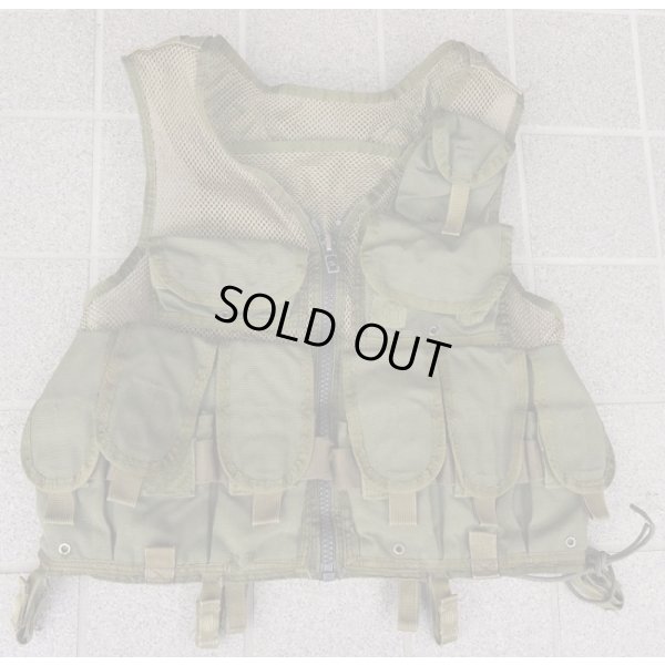 画像1: 米軍放出イーグルTAC-V1-Nタクティカルベスト初期型OD MEDIUM