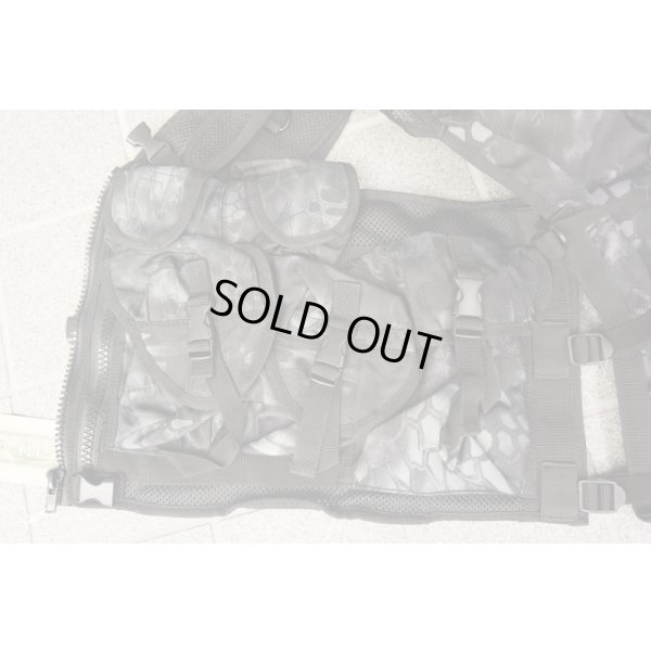 画像3: MIL-TECアルティメットアサルトベストMANDRA NIGHT迷彩(KRYPTEK Typhon迷彩)新品