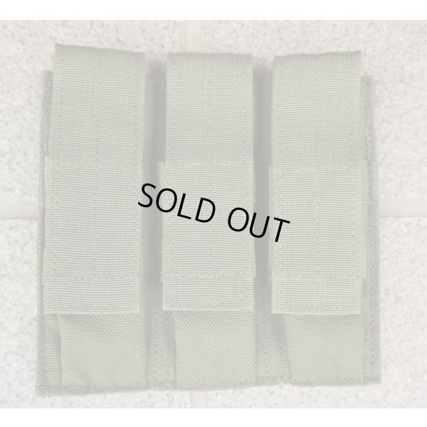 画像1: イーグル アリスクリップ式トリプルピストルマガジンポーチOD新品