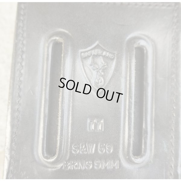 画像3: 米法執行機関放出サファリランド77デューティダブルピストルマガジンポーチ S&W M59・ブローニングHP用