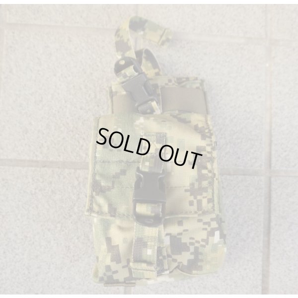 画像1: 米軍イーグルMBITRラジオポーチAOR2迷彩