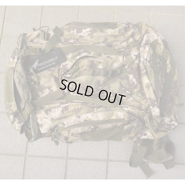 画像1: デフコン5製タクティカルアサルトバックパック イタリア軍Vegecam迷彩 新品