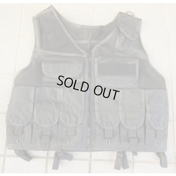 画像1: イーグルTAC-V1-N-Aタクティカルベスト黒LARGE新品