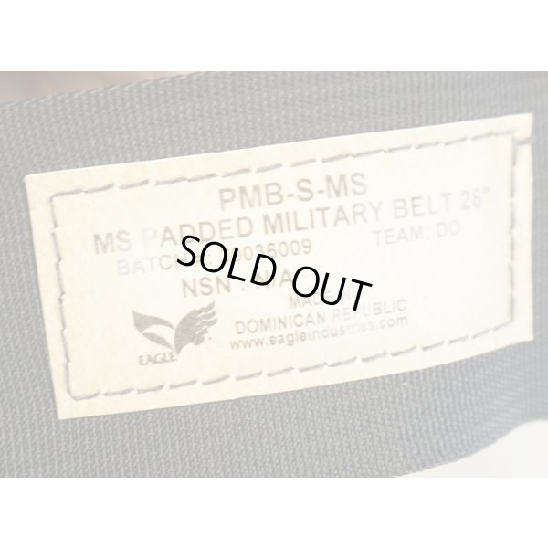 画像4: イーグル ミリタリーベルト黒サイズ28新品