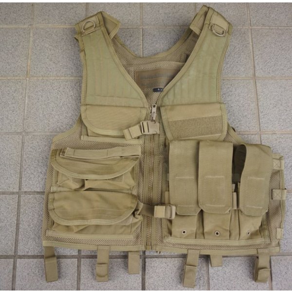 画像1: 米軍放出ブラックホークOMEGAタクティカルEODベストCT(コヨーテタン)
