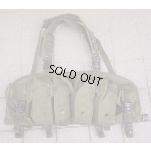 画像1: 英軍特殊部隊放出カンダハルメイド? コマンドチェストハーネス型チェストリグOD