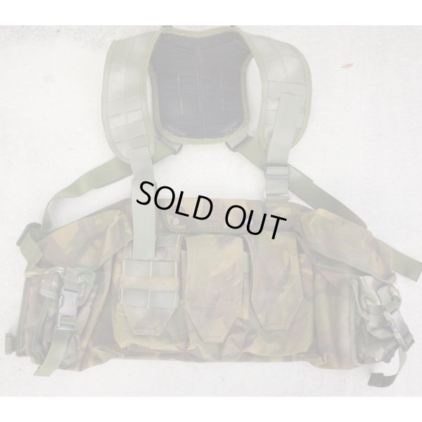 画像1: 英軍放出DPM迷彩Arktis P42チェストリグ改造品TAC-T製Xハーネス付き