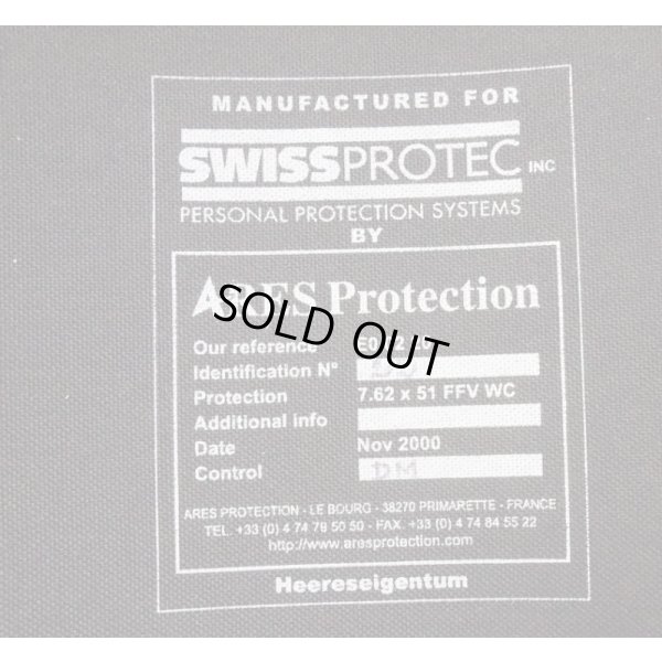 画像8: オーストリア連邦軍ヤークトコマンド用ボディアーマーLARGEソフトアーマー・プレート入り