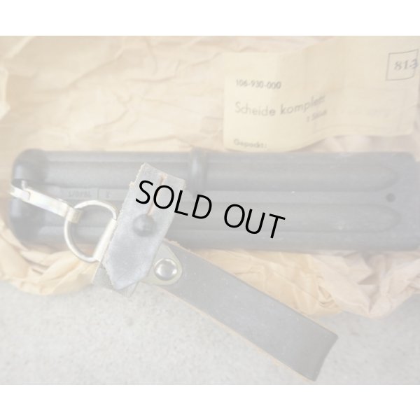 画像3: NVA（東ドイツ軍）AKM・AK-74用6kh4型スキャバード（銃剣シース）新品