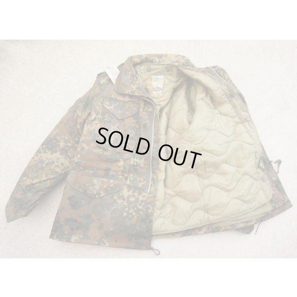 画像3: MIL-TEC M65フィールドジャケット ドイツ連邦軍フレクター迷彩（フレック迷彩）新品