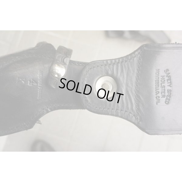 画像3: 米法執行機関放出セーフティスピード製ヒップホルスター 4インチリボルバー用