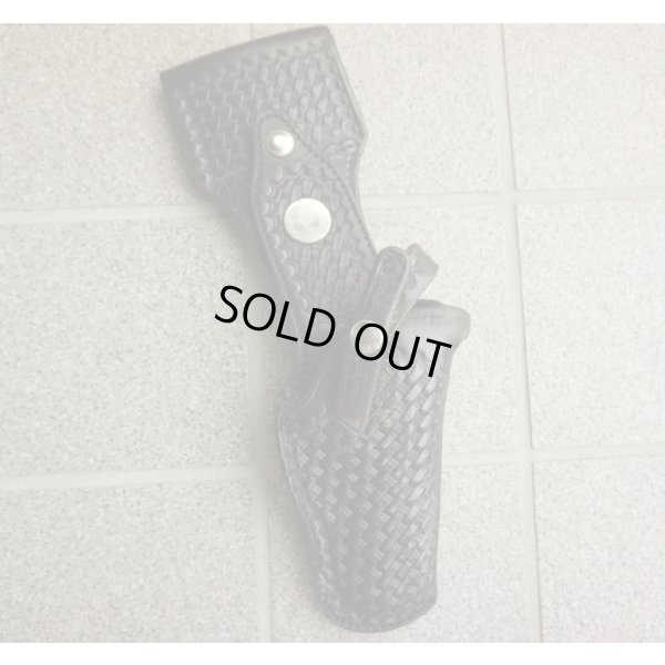 画像1: 米法執行機関放出セーフティスピード製ヒップホルスター 4インチリボルバー用