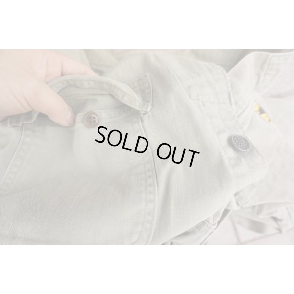 画像4: 第二次世界大戦 米軍M38 HBTカバーオール サイズ40R