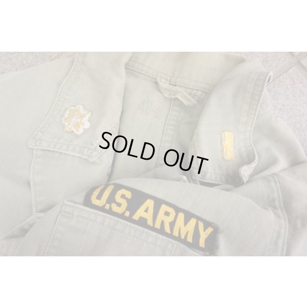 画像3: 第二次世界大戦 米軍M38 HBTカバーオール サイズ40R